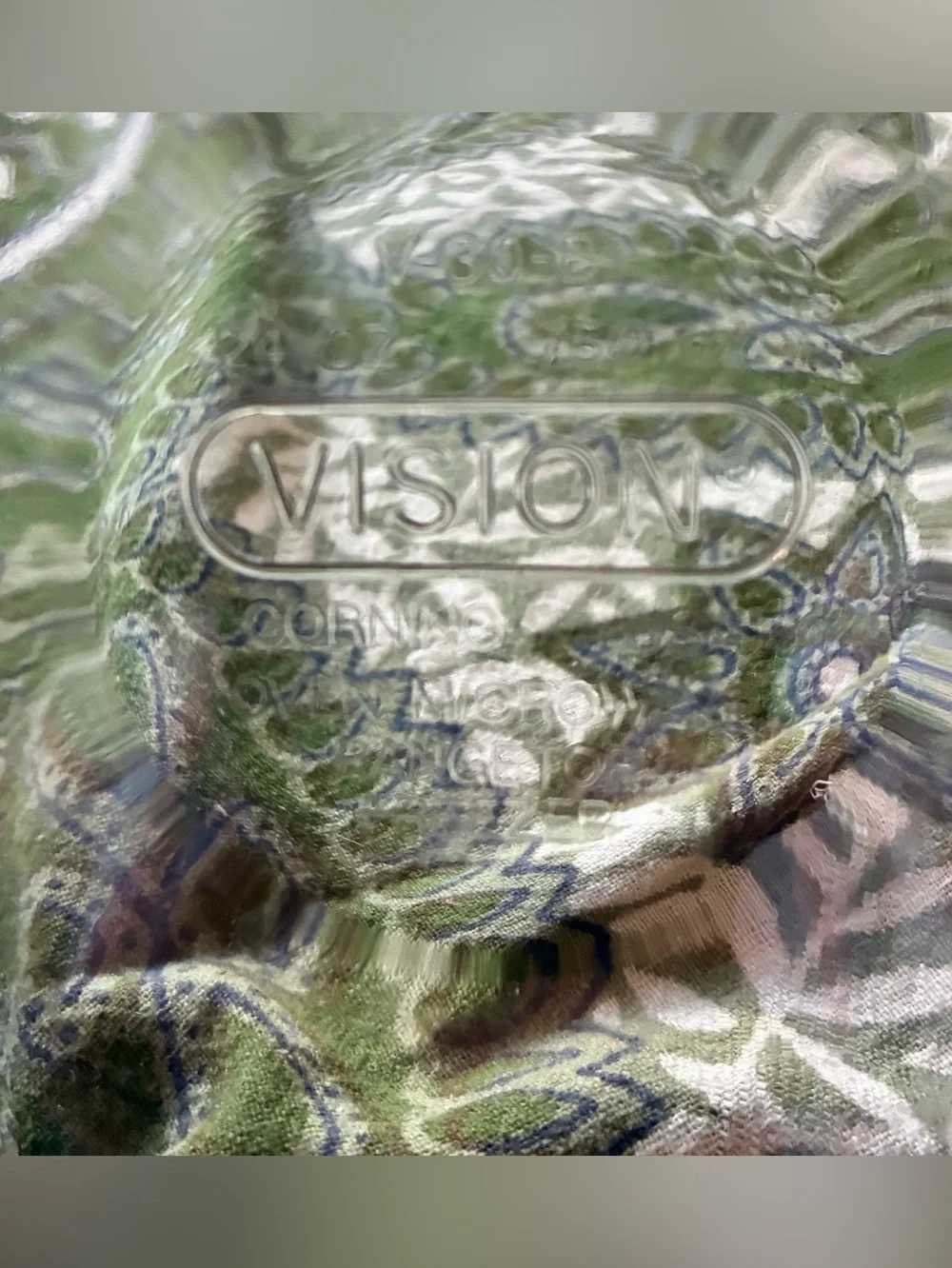 “Visions” by Corning Glass Bakeware 24oz. Vintage Amber Color Introduced in 1983